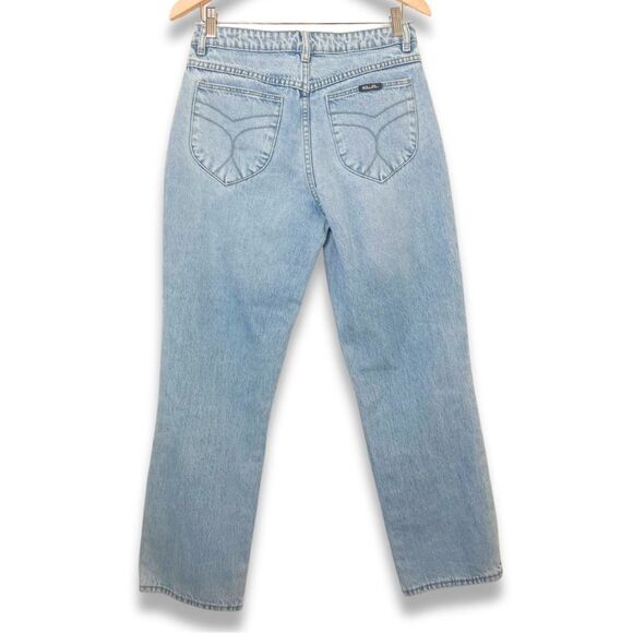 ROLLA’S Original Straight Jeans | High Rise | Sunbleach Worn | Distressed | 30 - Picture 8 of 13